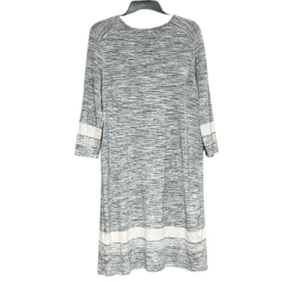 Hilary Radley Gray and White Dress - Picture 2 of 7